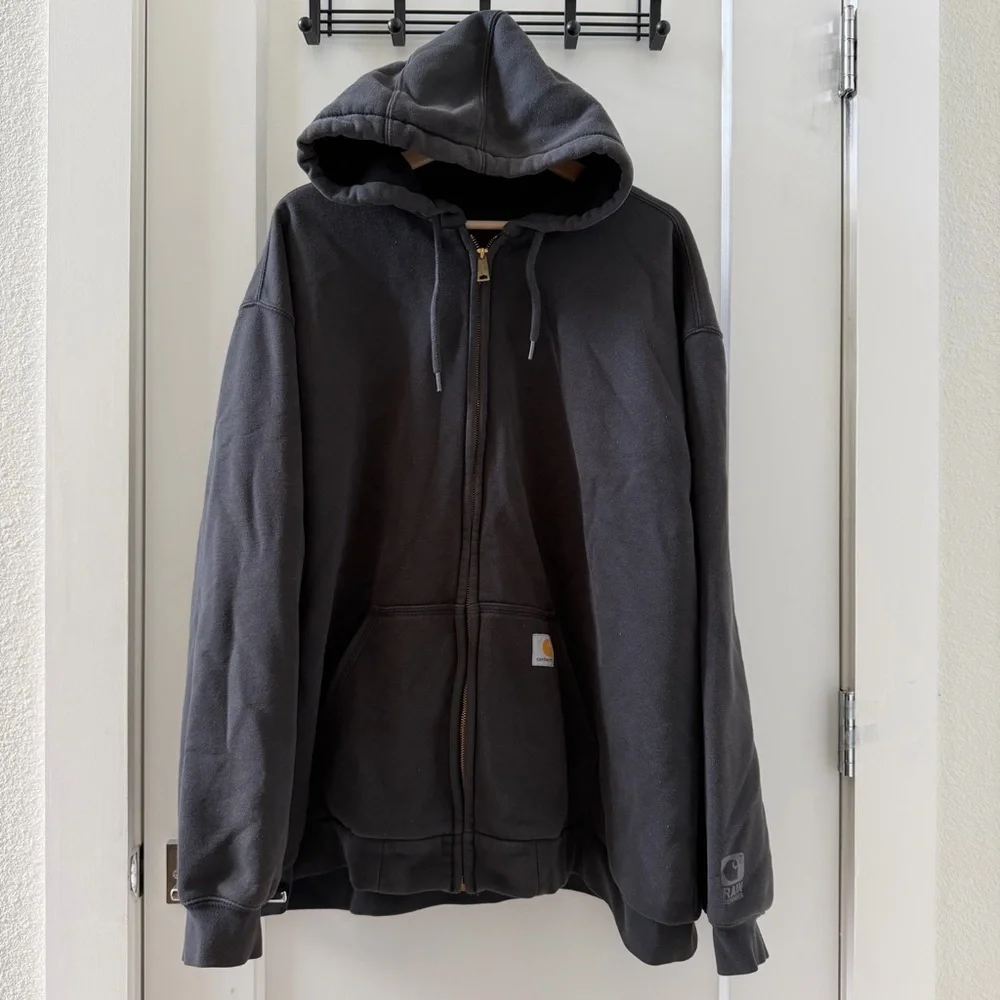 Carhartt RAIN DEFENDER® LOOSE FIT MIDWEIGHT THERMAL-LINED FULL-ZIP HOODED 2XL